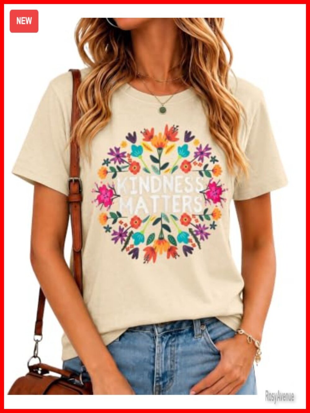 Teacher Kindness Graphic T-Shirt Cotton Blend Short Sleeve Tee